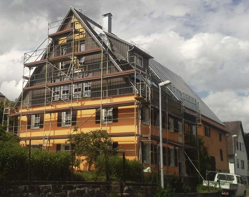 Umbau eines alten Bauernhauses in Gechingen, vor Baubeginn