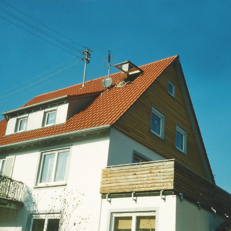 Fassade und Dach in Markgröningen, 2005