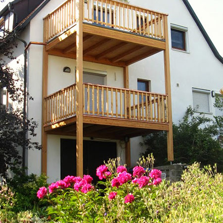 Balkonanbau in Gebersheim